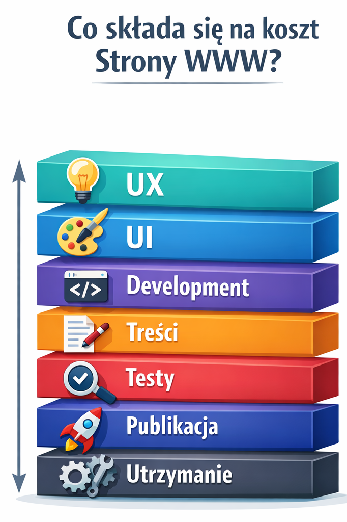 Koszt Strona WWW – elementy wyceny krok po kroku